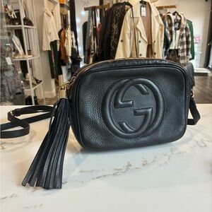 Gucci Soho small tassle leather Disco Bag